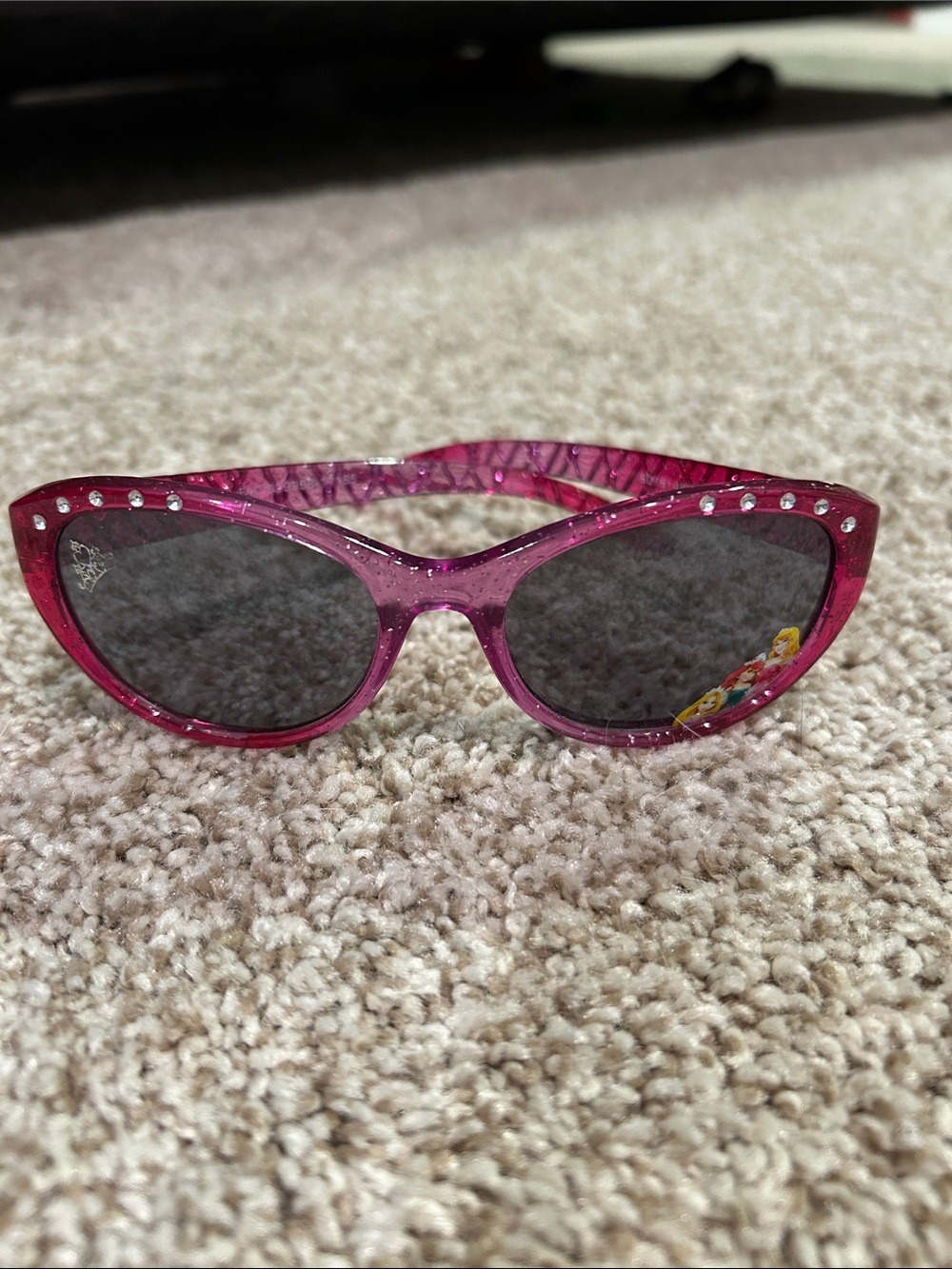 Disney 3 Princesses Pink Cat-Eye Sunglasses